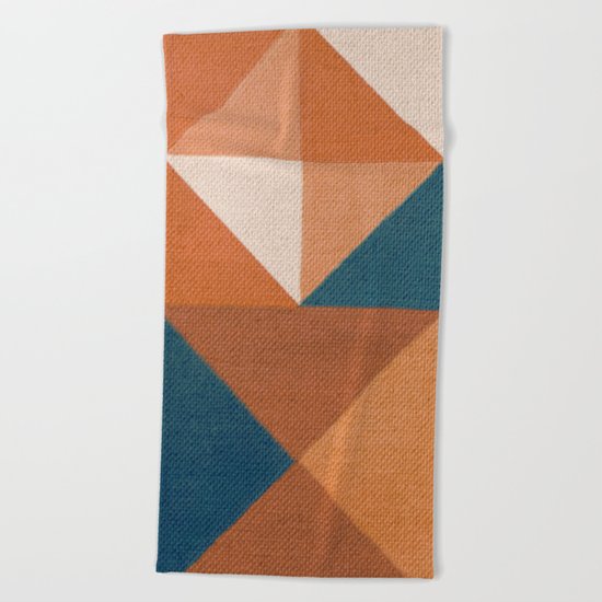 Trigonale 5 Beach Towel