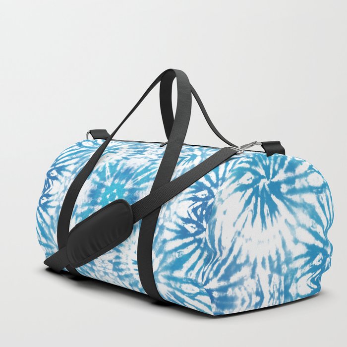 Abstract Blues Hippy Duffle Bag