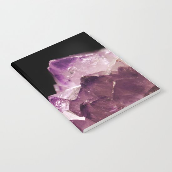 Amethyst Quartz Notebook