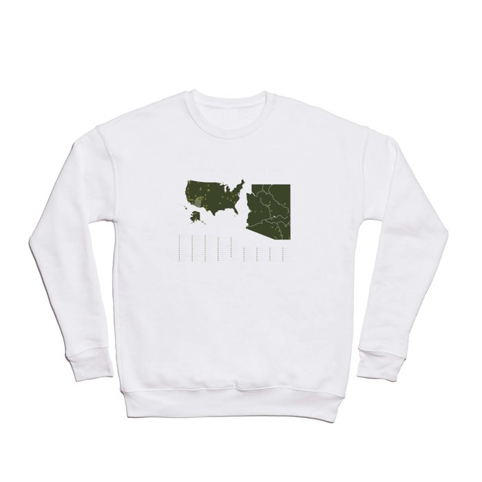 US National Parks - Arizona Crewneck Sweatshirt