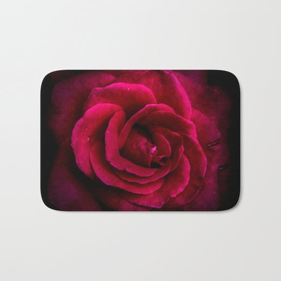 Texture Of A Rose Bath Mat