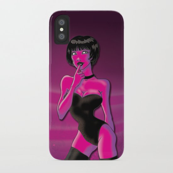 Pink Lady iPhone Case