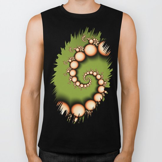 Fractal For Chris Biker Tank