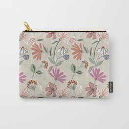 Monday Floral Carry-All Pouch
