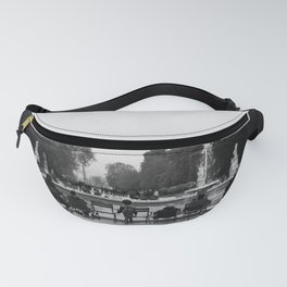 Paris in Black and White Fanny Pack