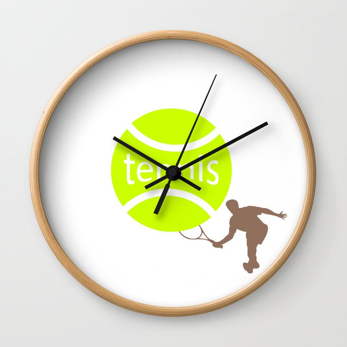 Tennis player Wall Clock