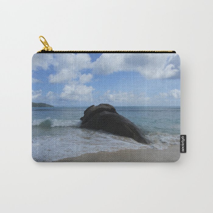 Be like a rock in the surf for others Carry-All Pouch
