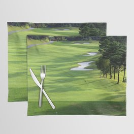 Golf Green Field Grass Sports Golfers Course Placemat