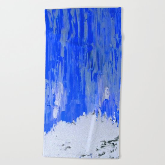 Snow Dreams Beach Towel