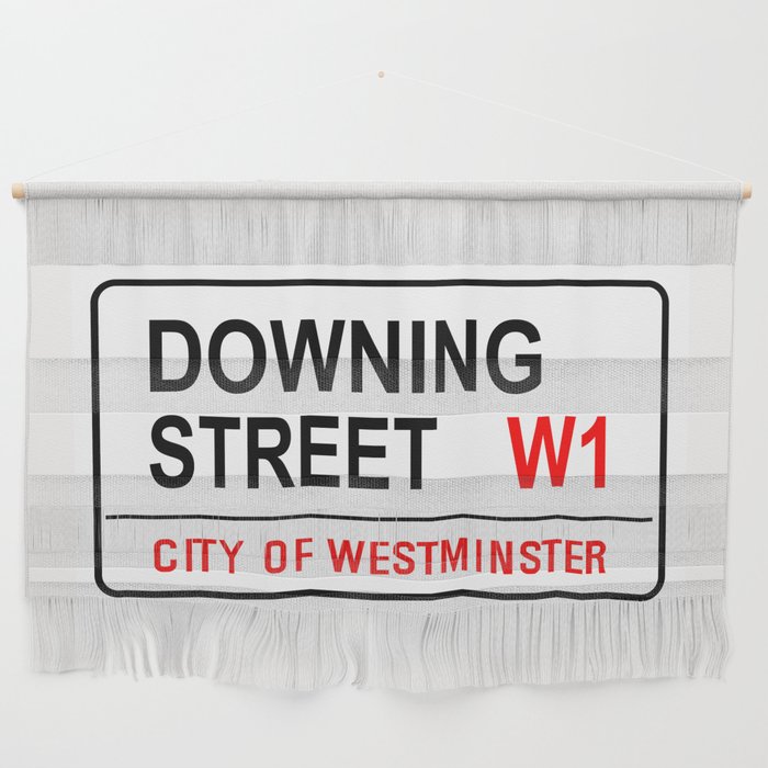Downing Street Sign Wall Hanging