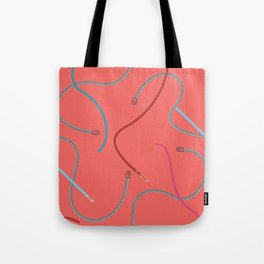 COLOURFUL BELTS AND BUCKLES Tote Bag