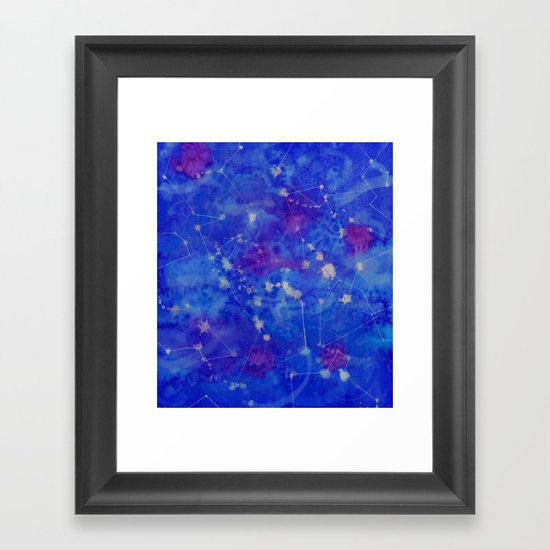 Constelation Framed Art Print