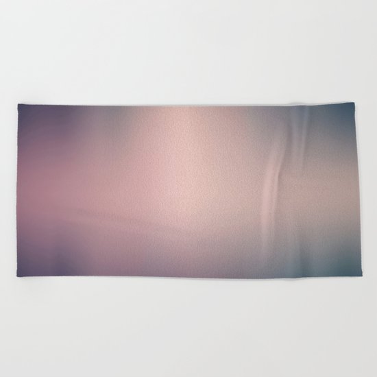Blurry Beach Towel