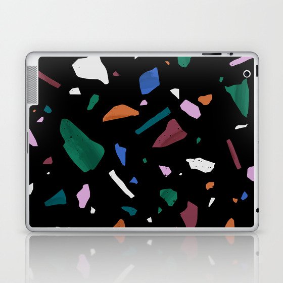 Colorful terrazzo seamless pattern Laptop & iPad Skin
