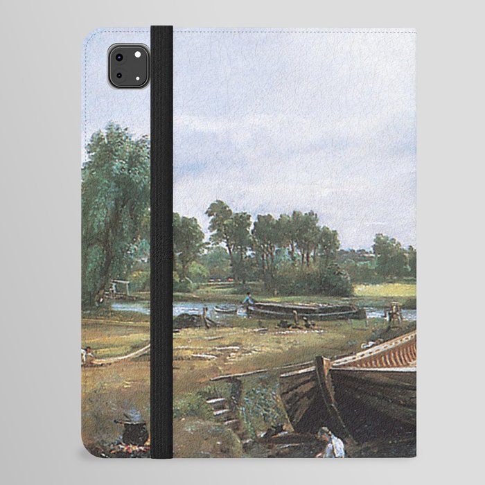 John Constable vintage painting iPad Folio Case