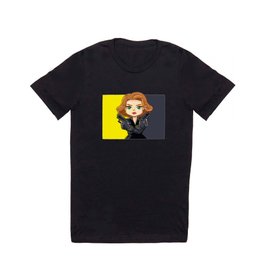 Sweet Bitch T-shirt | Painting, Killer, Cartoon, Woman, Comic, Blackwidow, People, Movies & TV, Romanova, Chibi 