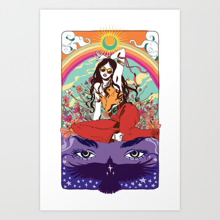 LUNA 01 Art Print