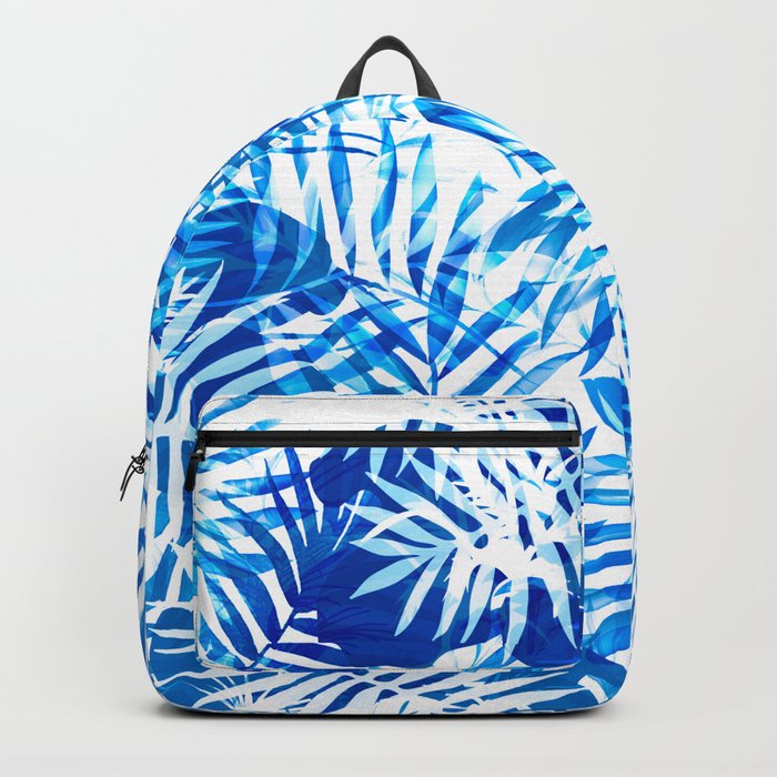 Jungle tropical blue Backpack