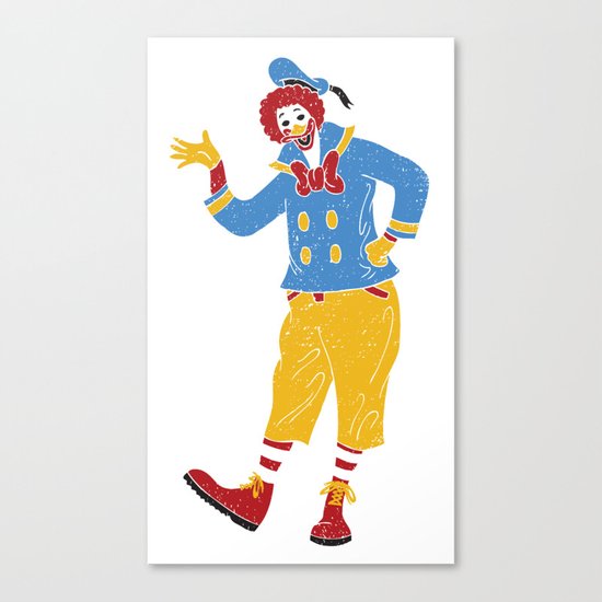 RonaldMcDonaldDuck Canvas Print