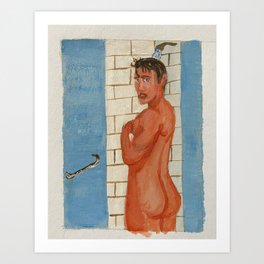 shower Art Print