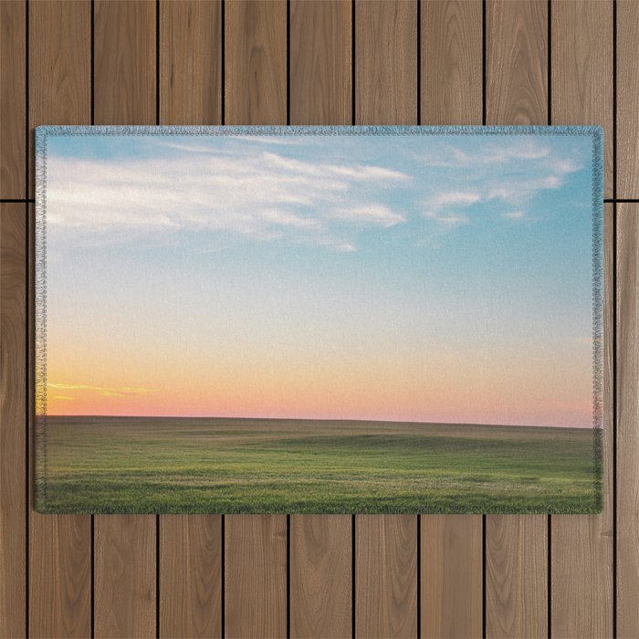 North Country Sunset Outdoor Rug