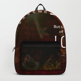 1 Corinthians 13:13 Bible Verses Quote About LOVE Backpack