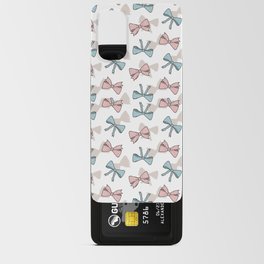 Cute ribbon seamless pattern Android Card Case