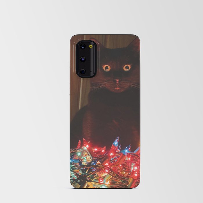 Sebastian Christmas Lights Android Card Case