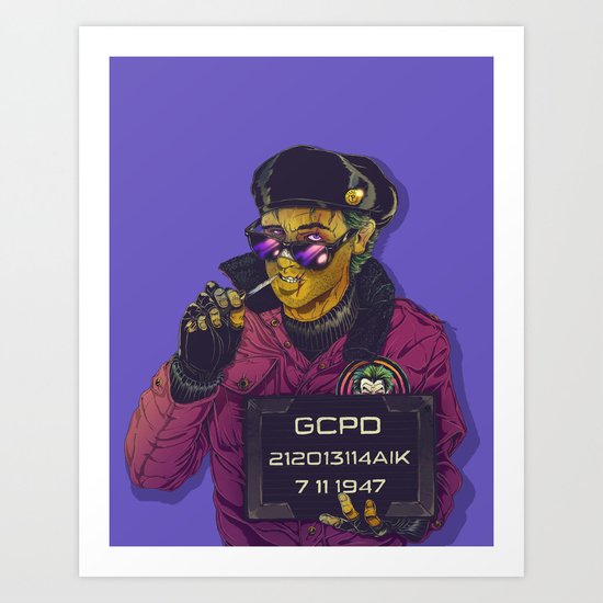 Joker Goon Art Print