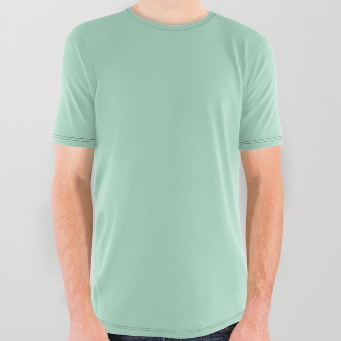 Mint All Over Graphic Tee