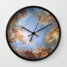 Fresco in the Palace of Versailles Wall Clock