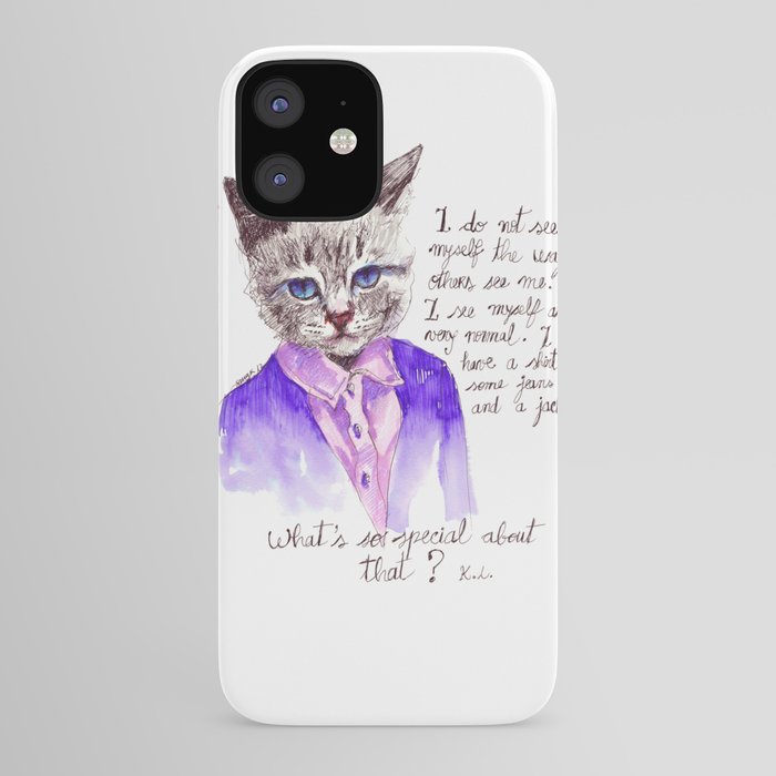 Fashion Mr Cat Karl Lagerfeld And Chanel Iphone Case By Smog Society6