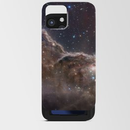 Cosmic Cliffs Carina Nebula Nircam MIRI composite iPhone Card Case