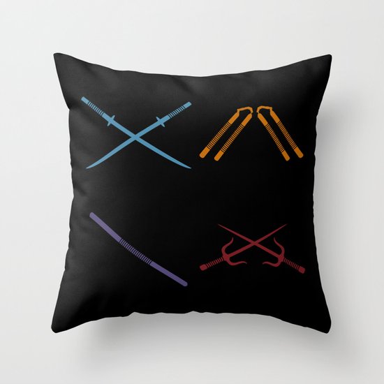 TMNT Throw Pillow