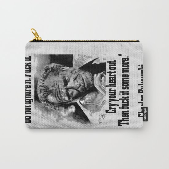 BUKOWSKI quote - FUCK it Carry-All Pouch