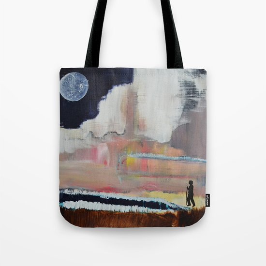 Peeking Over the Mountains Tote Bag