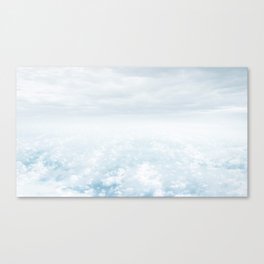 Fantasy blue sky and beautiful clouds Canvas Print