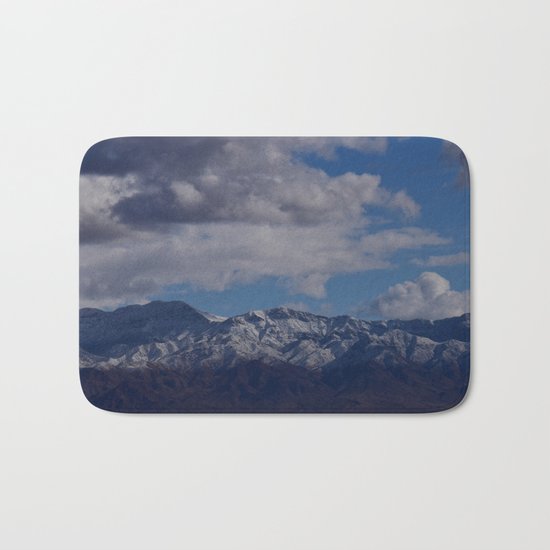 Desert Snow on Christmas! Bath Mat