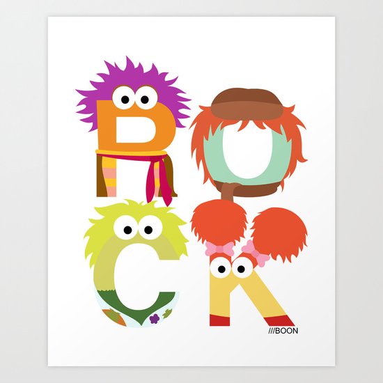 A Fraggle "ROCK" Art Print