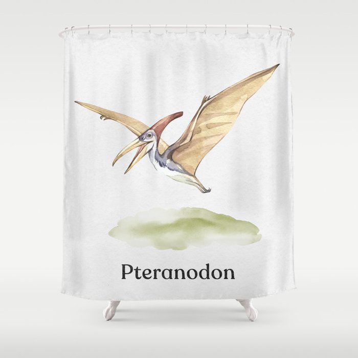 Pteranodon Shower Curtain