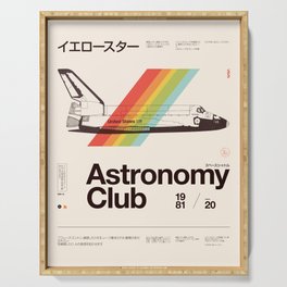 Astronomy Club Serving Tray