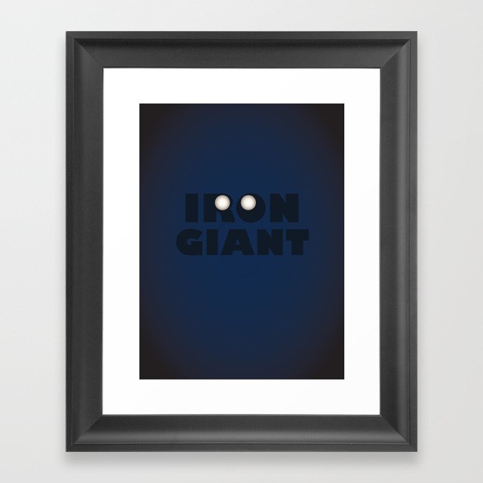 Iron Giant Framed Art Print