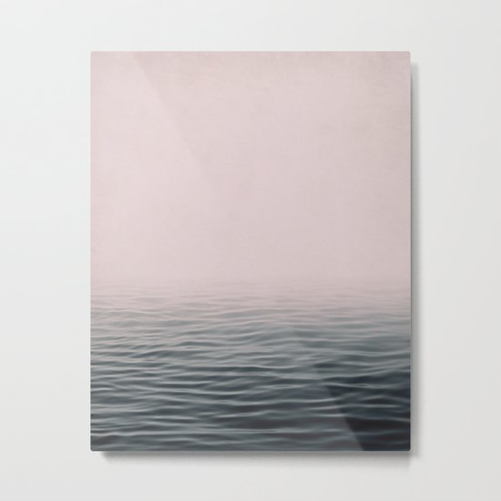 Misty sea Metal Print