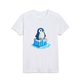 Penguin on Ice Kids T Shirt