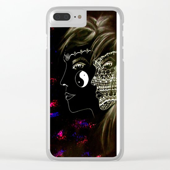 Gemini Clear iPhone Case