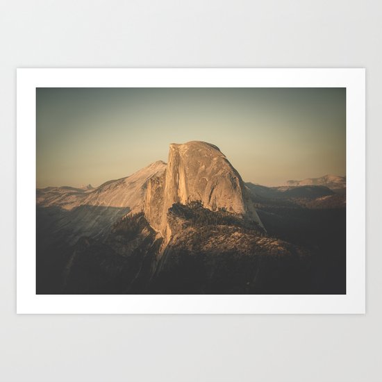 Half Dome II Art Print