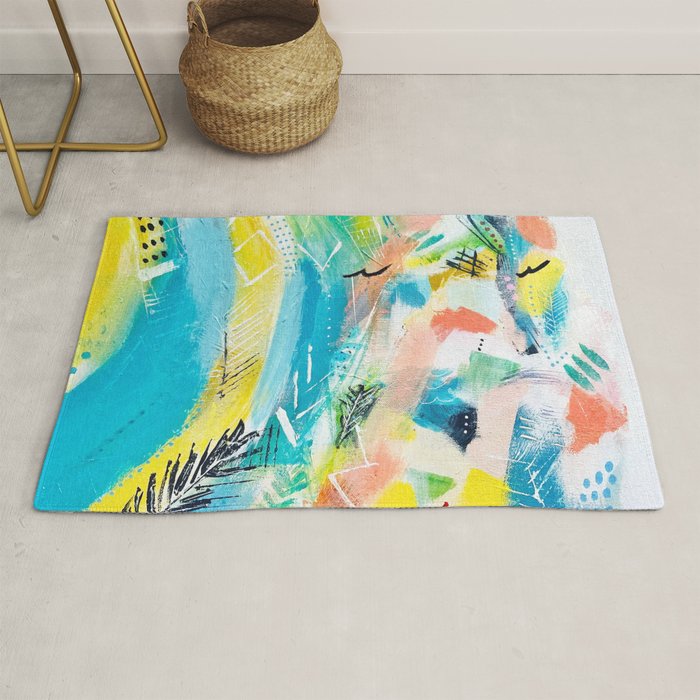 Cool Summer Rug by MELANIE BIEHLE VISUAL ARTIST Society6
