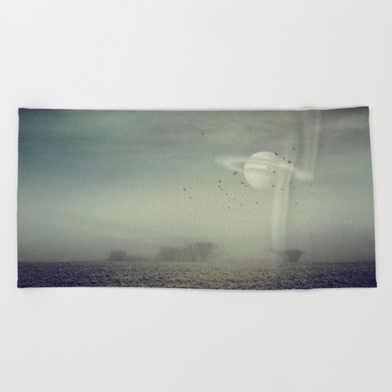 in my other world Beach Towel