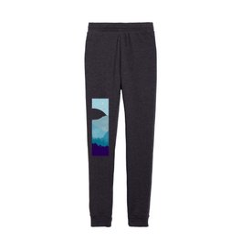 Purple Deer in the Blue Mountains Kids Joggers