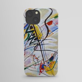 Wassily Kandinsky Violet Wedge iPhone Case